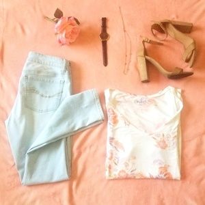 Light Blue Skinny Jeans